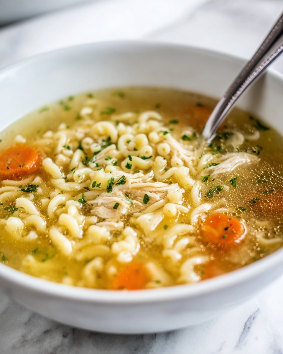 Cozy Chicken Pastina Soup for Cold Days Recipe - Recipe Image