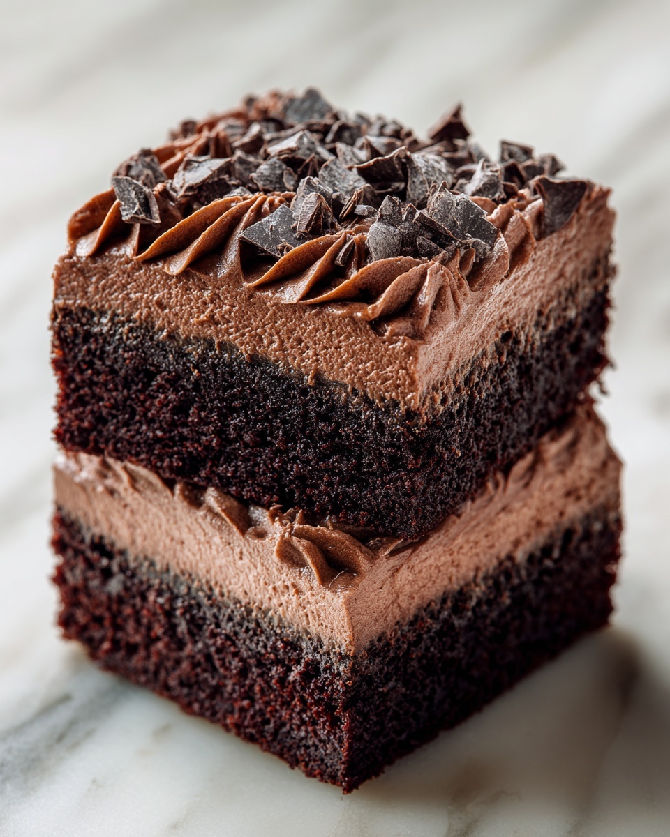 Chocolate Mousse Brownies Recipe - Recipe Image