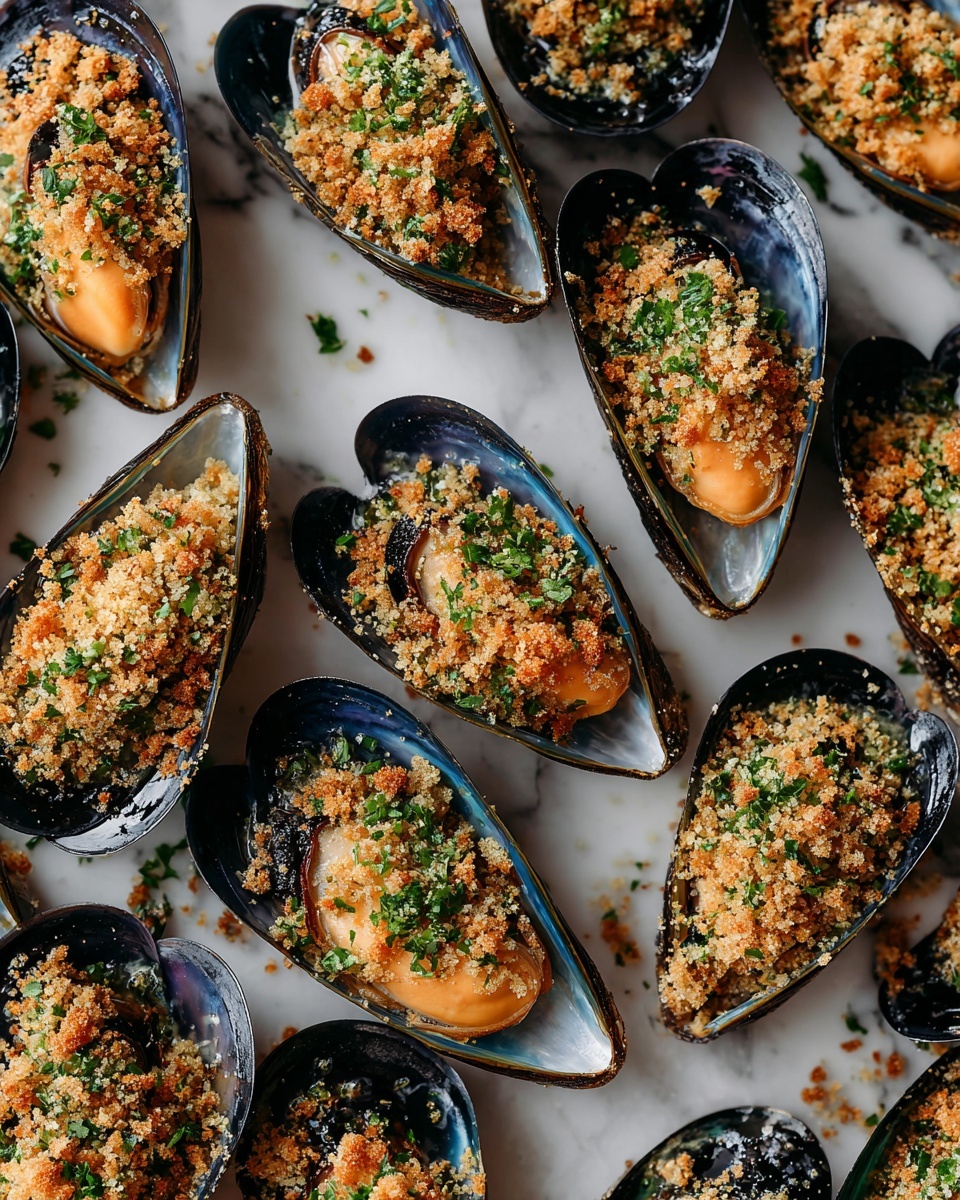 Corsican Stuffed Mussels Recipe - Recipe Image