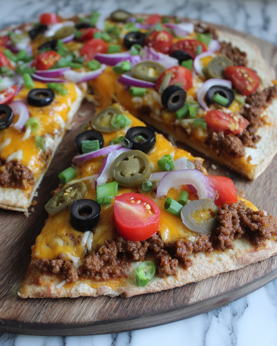 Homemade Mexican Pizza Recipe - Recipe Image