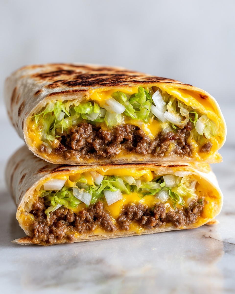 Big Mac Wraps Recipe - Recipe Image