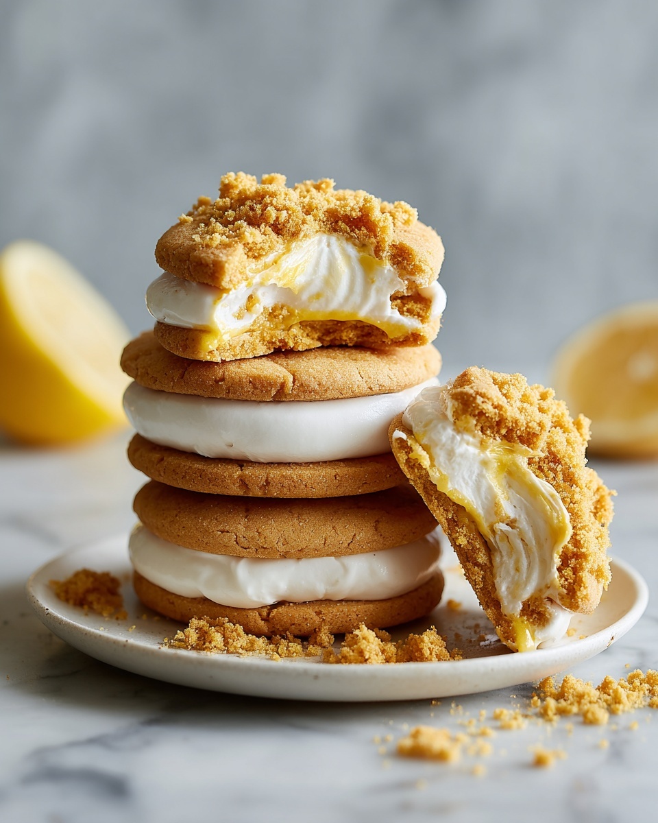 Zesty Lemon Cheesecake Cookies Recipe - Recipe Image