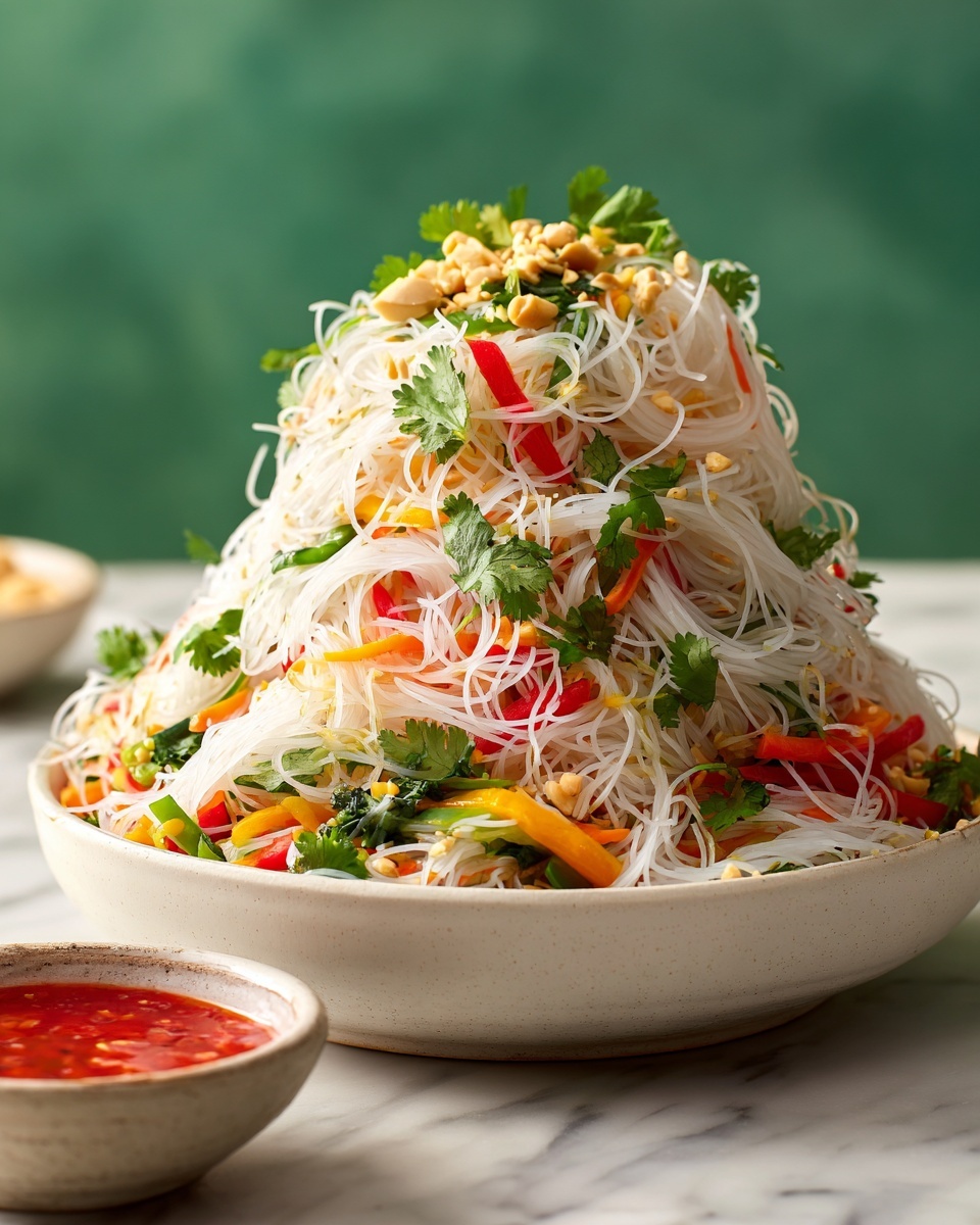 Vietnamese Vermicelli Noodle Salad Recipe - Recipe Image