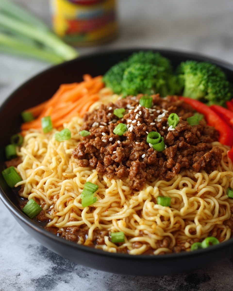 Slow Cooker Beef Ramen Recipe - Recipe Image