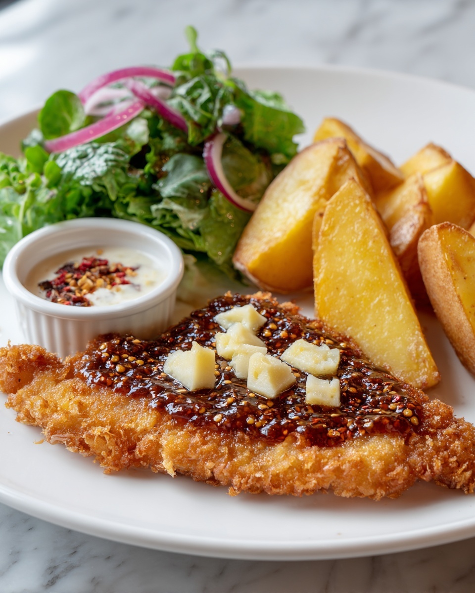 Hot Honey Feta Chicken Recipe - Recipe Image