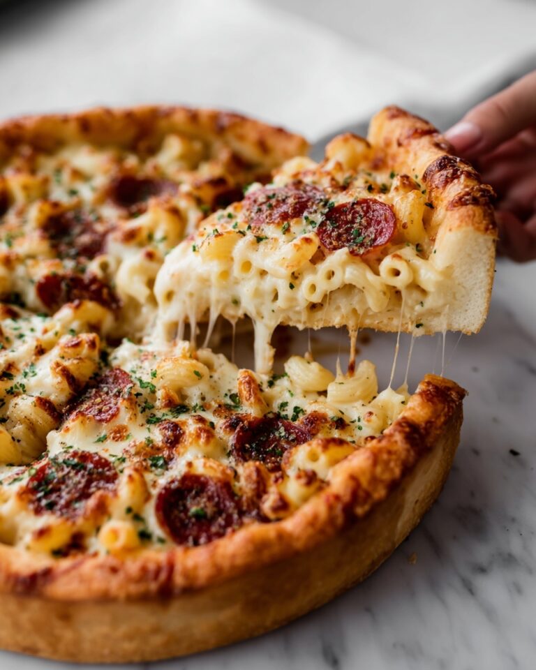 Macaroni and Cheese Pizza Recipe