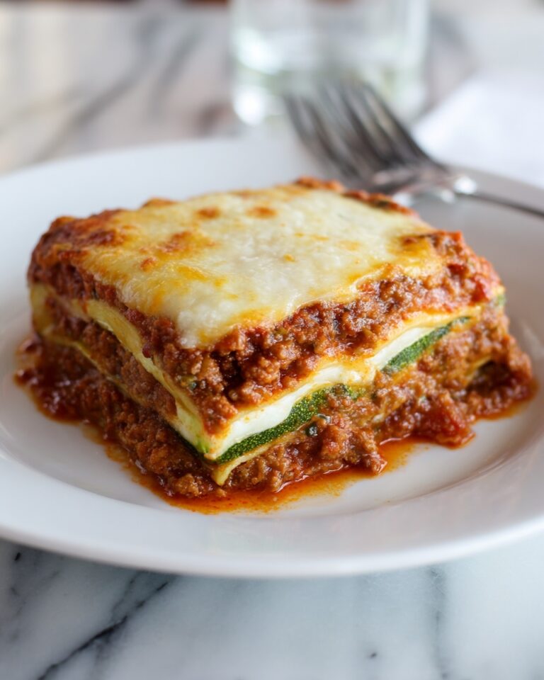 Zucchini Noodle Lasagna Recipe