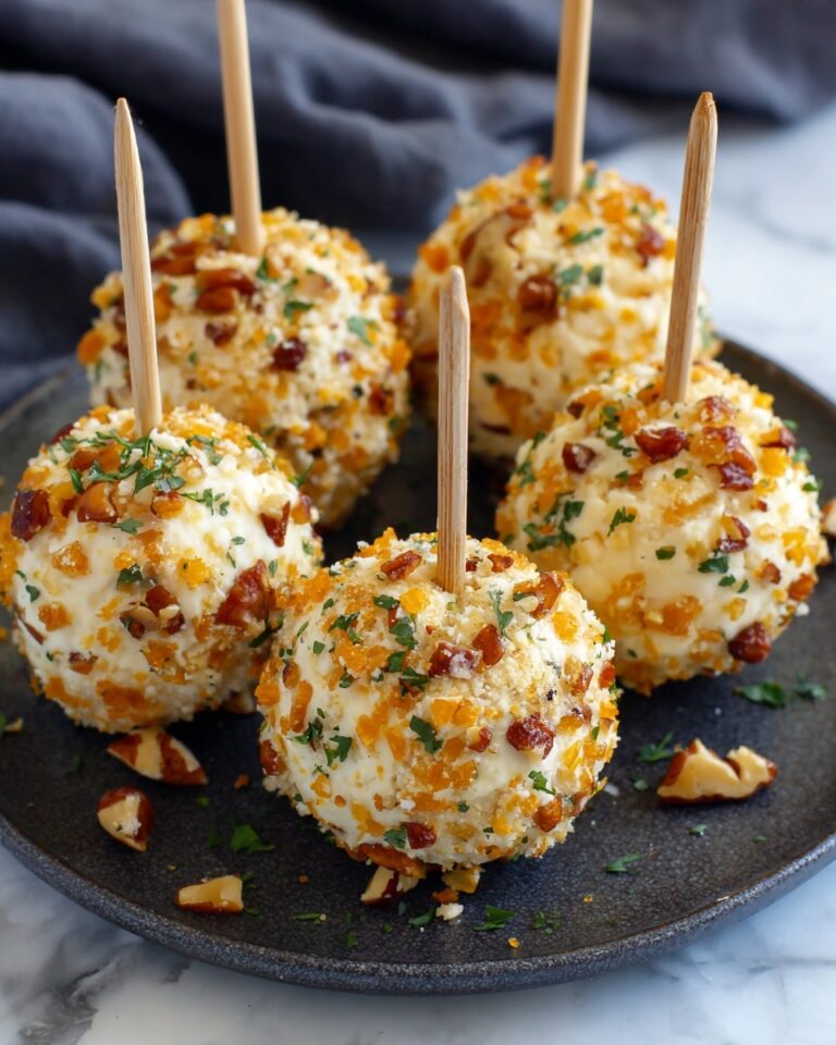 Mini Cheese Ball Bites Recipe