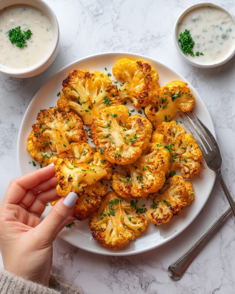Golden Crispy Cauliflower Bites Recipe