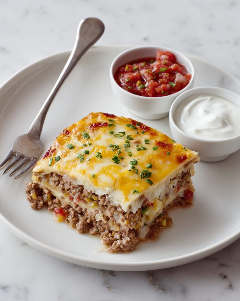 Cheesy Burrito Pie Recipe