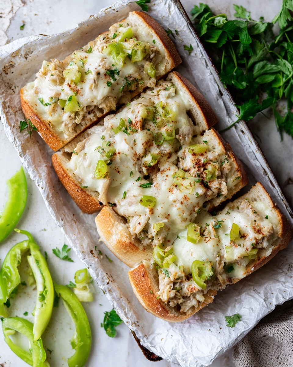 Jalapeño Popper Cheese Bread Recipe - Recipe Image