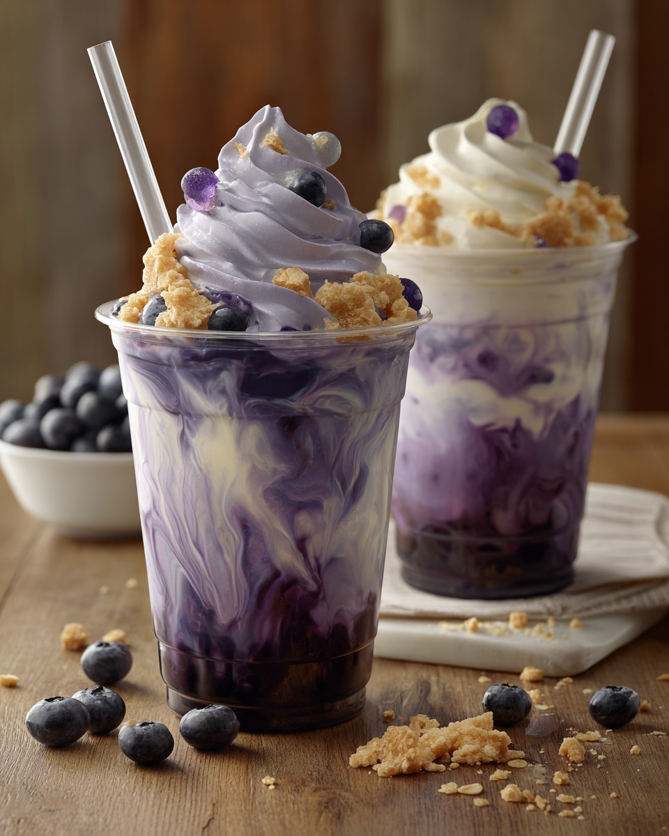 Blueberry Cheesecake Frappuccino Recipe - Recipe Image