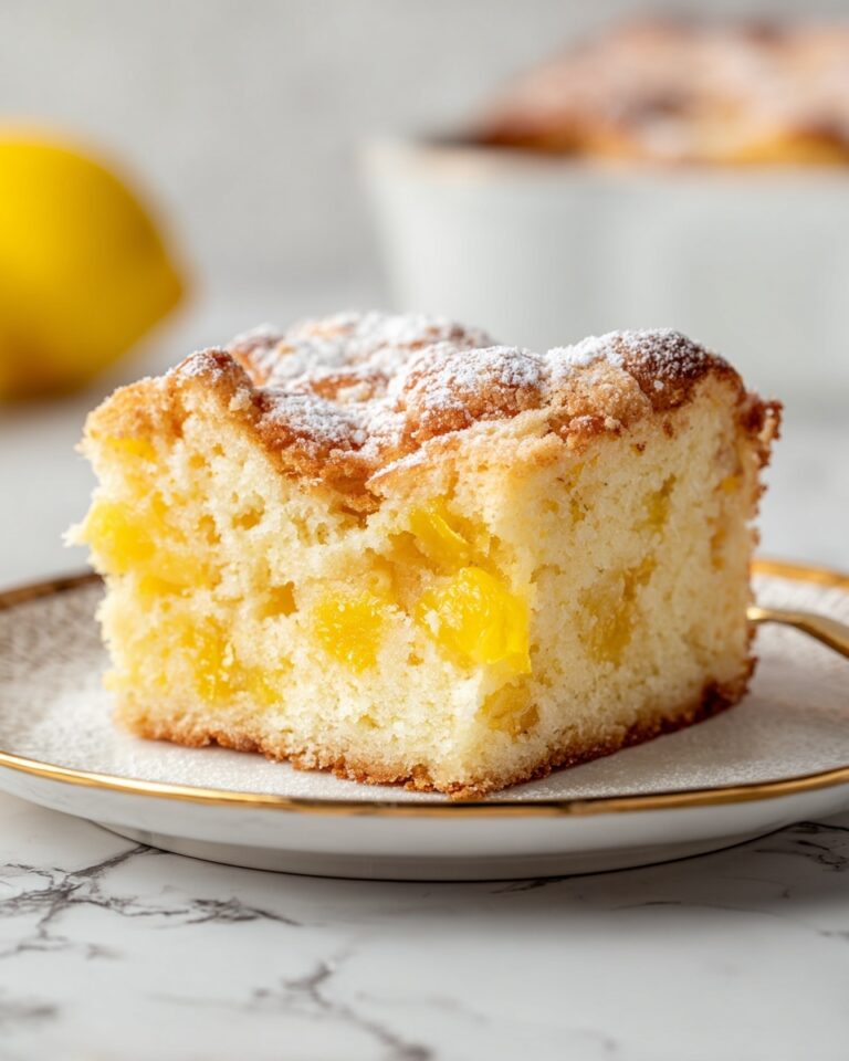 Lemon Cream Cheese Dump Cake Recipe