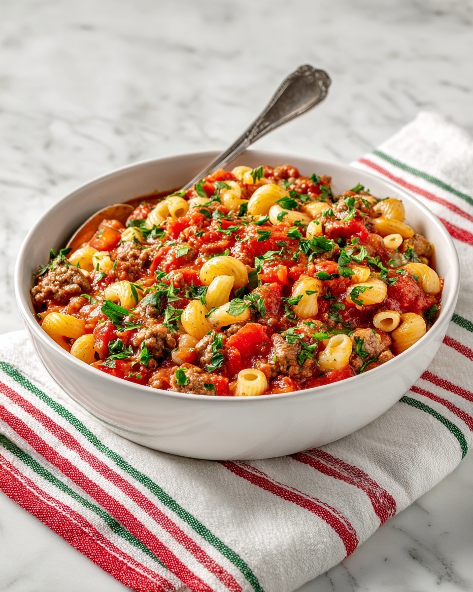 One Pot Goulash Recipe - Recipe Image
