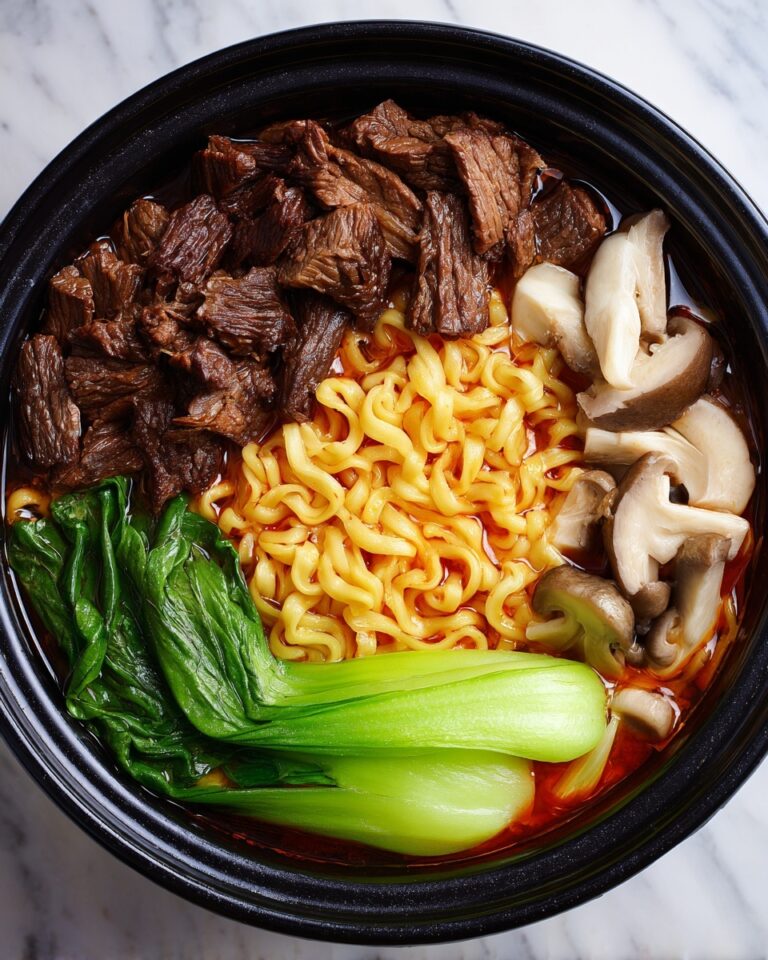 Slow Cooker Curry Ramen with Beef Recipe