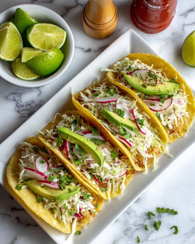 Southern Catfish Tacos with Crunchy Slaw Recipe