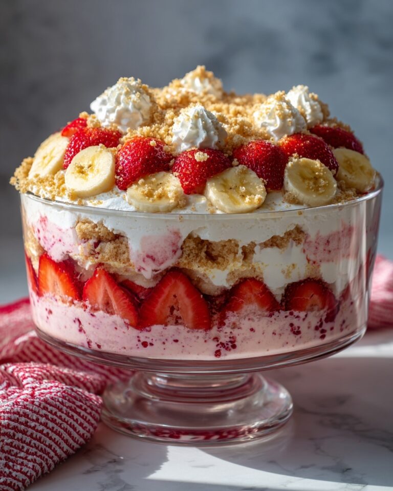 Strawberry Crunch Banana Pudding Recipe