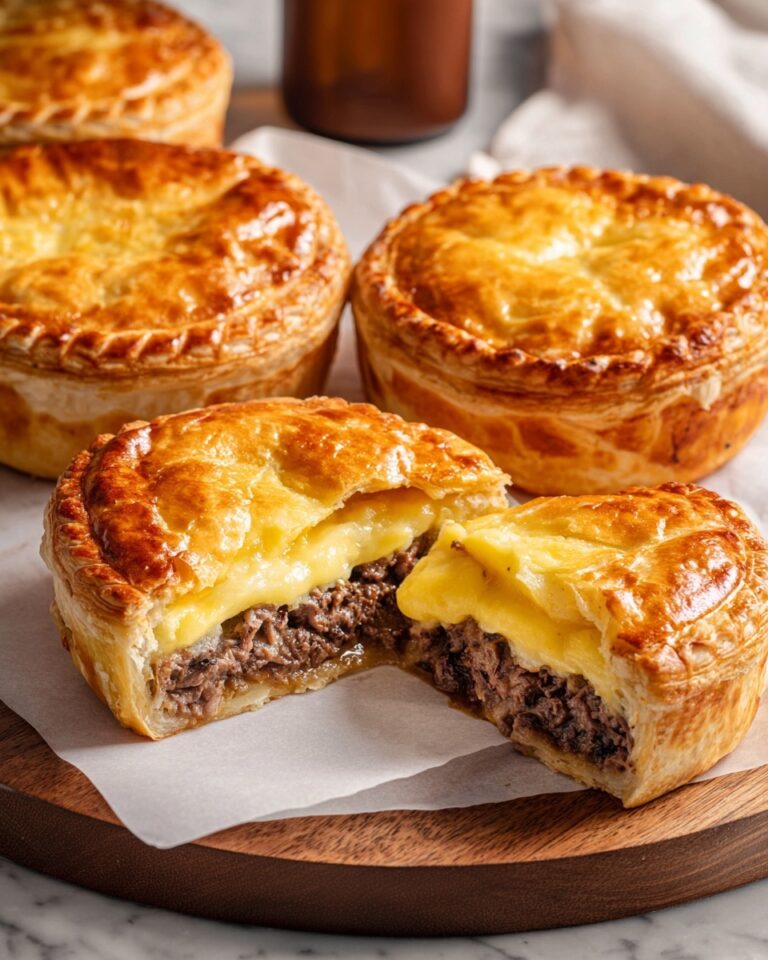 Brisket & Smoked Cheese Pies Recipe
