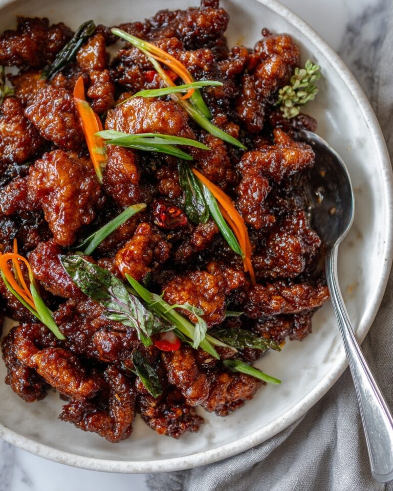 Crispy Fried Garlic Beef Recipe
