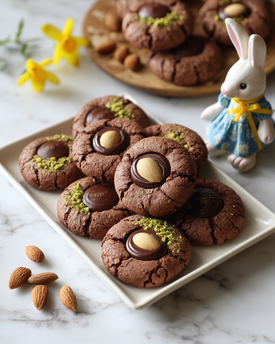 Rich Chocolate Cookies with Glossy Ganache Glaze Recipe - Recipe Image