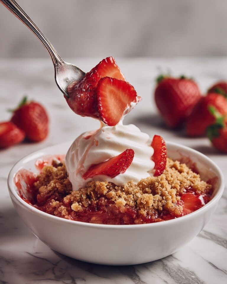 Strawberry Rhubarb Baked Oatmeal Recipe