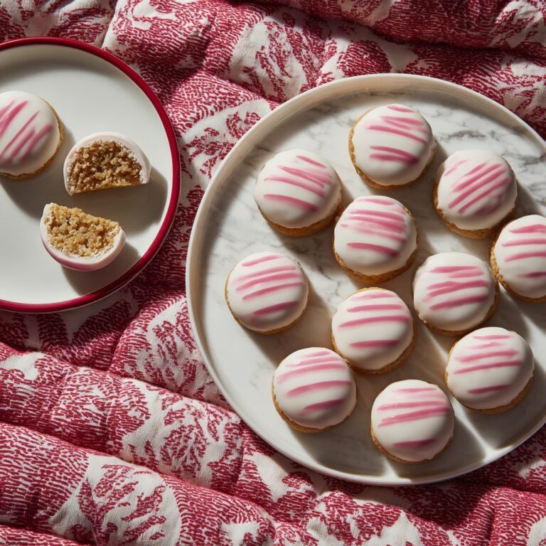 Striped Peppermint Sandwich Cookies Recipe