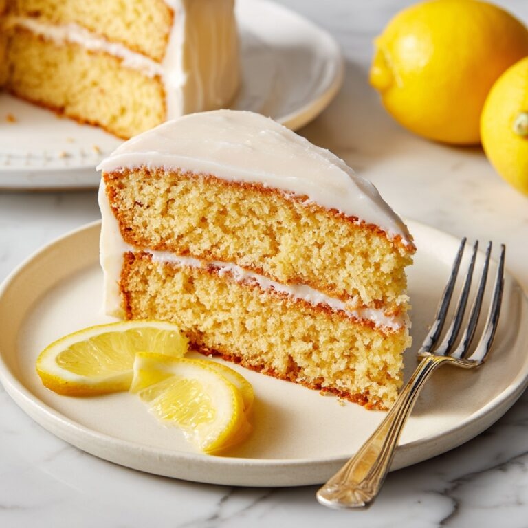 Moist Lemon Cake Recipe