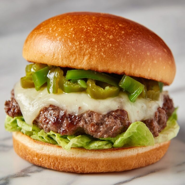 Philly Cheese Steak Burgers Recipe