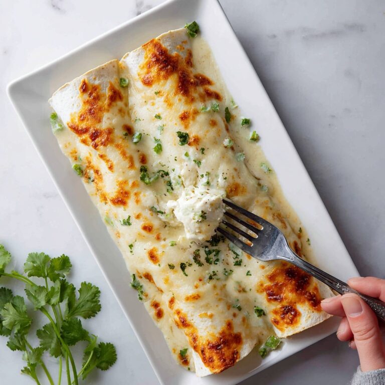 White Chicken Enchiladas Recipe