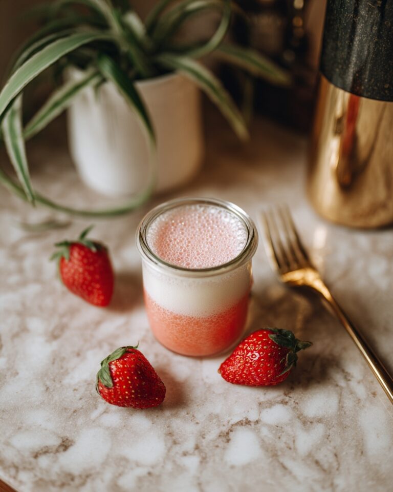Homemade Strawberry Shortcake Coffee Creamer Recipe