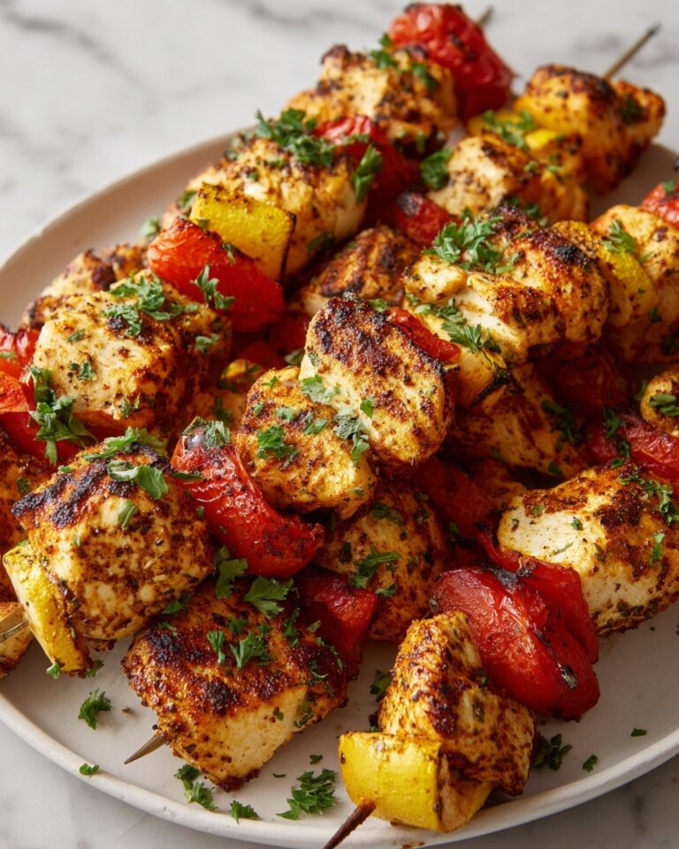 Grilled Chicken Adana Kebabs Recipe