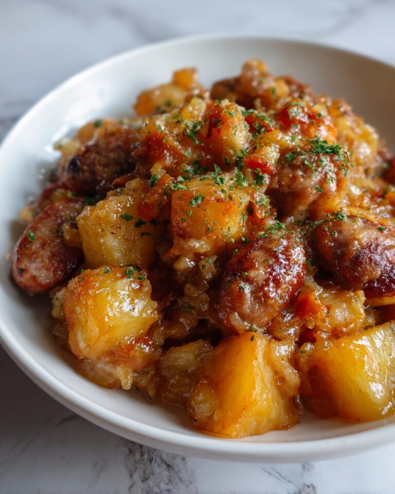 Sausage Sweet Potatoes Honey Garlic: A Delicious One-Pan Recipe for Easy Weeknight Dinners Recipe