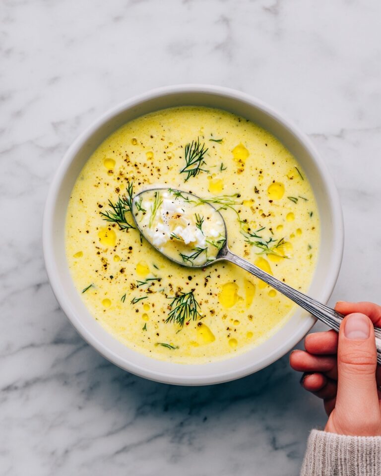Easy Avgolemono Soup Recipe