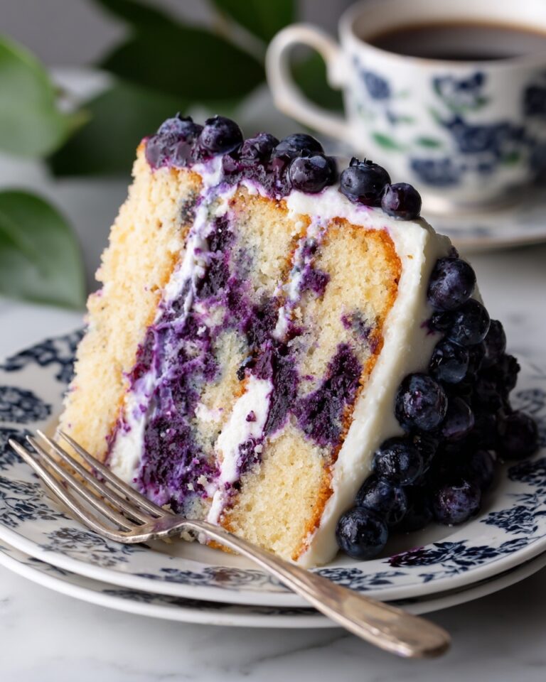 Buttermilk Blueberry Breakfast Cake Recipe