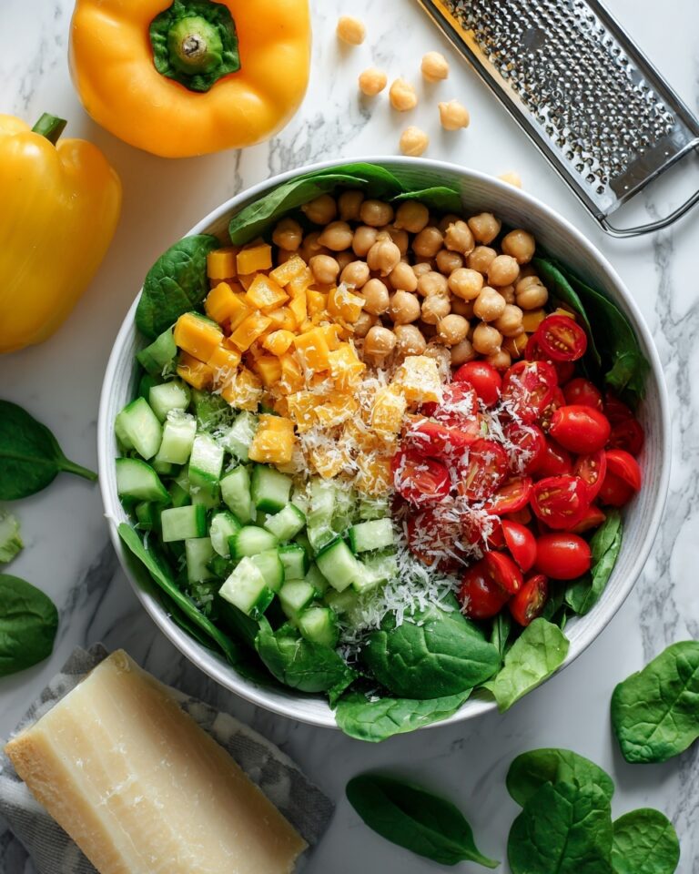 Colorful Summer Chickpea Salad Recipe