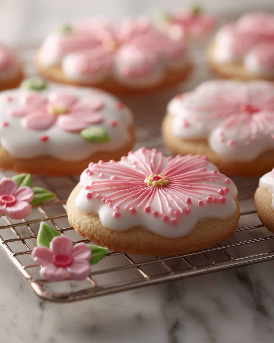 Cherry Blossom Cookies Recipe - Recipe Image