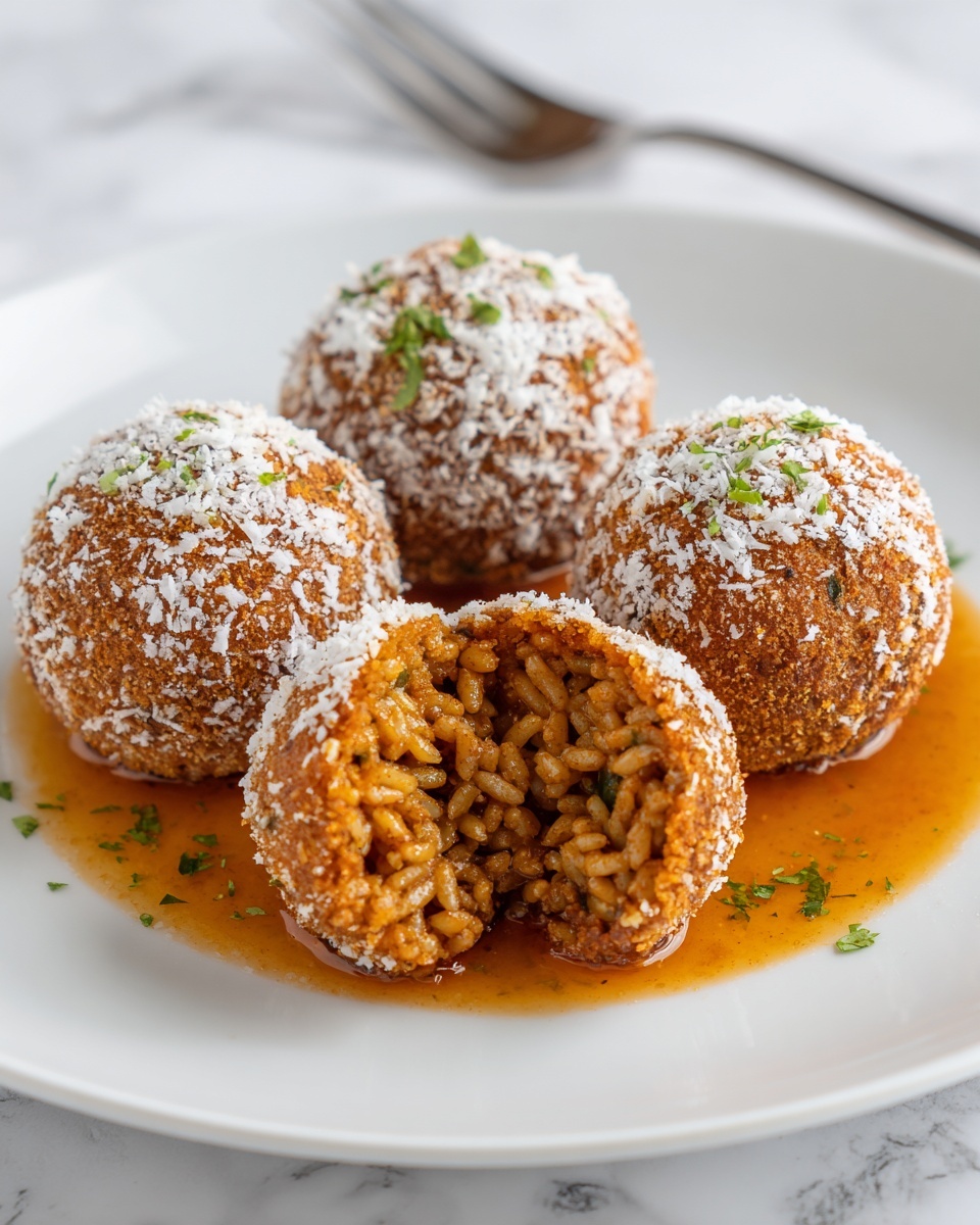 Bulgogi Stuffed Arancini Recipe - Recipe Image