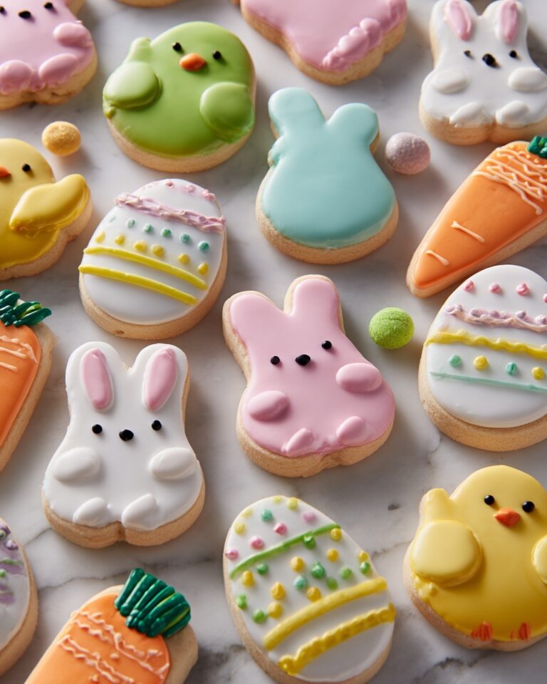 Easter Sugar Cookies with Royal Icing Recipe