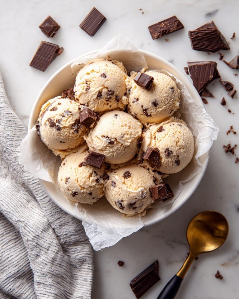 Chocolate Chip Cookie Dough Ice Cream Recipe