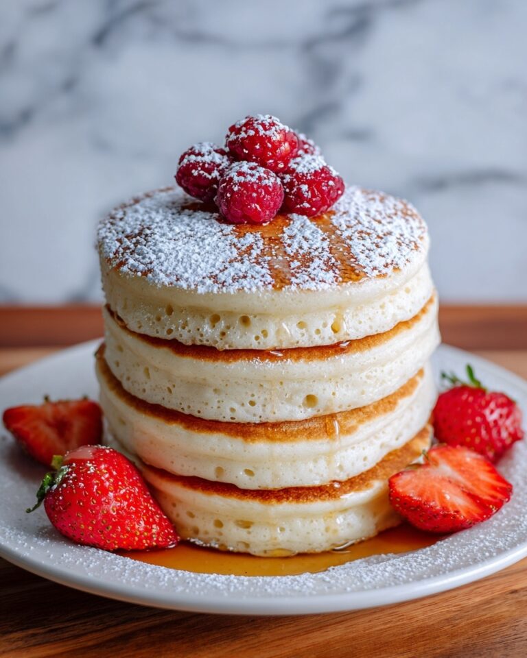 Fluffy Japanese Soufflé Pancakes Recipe