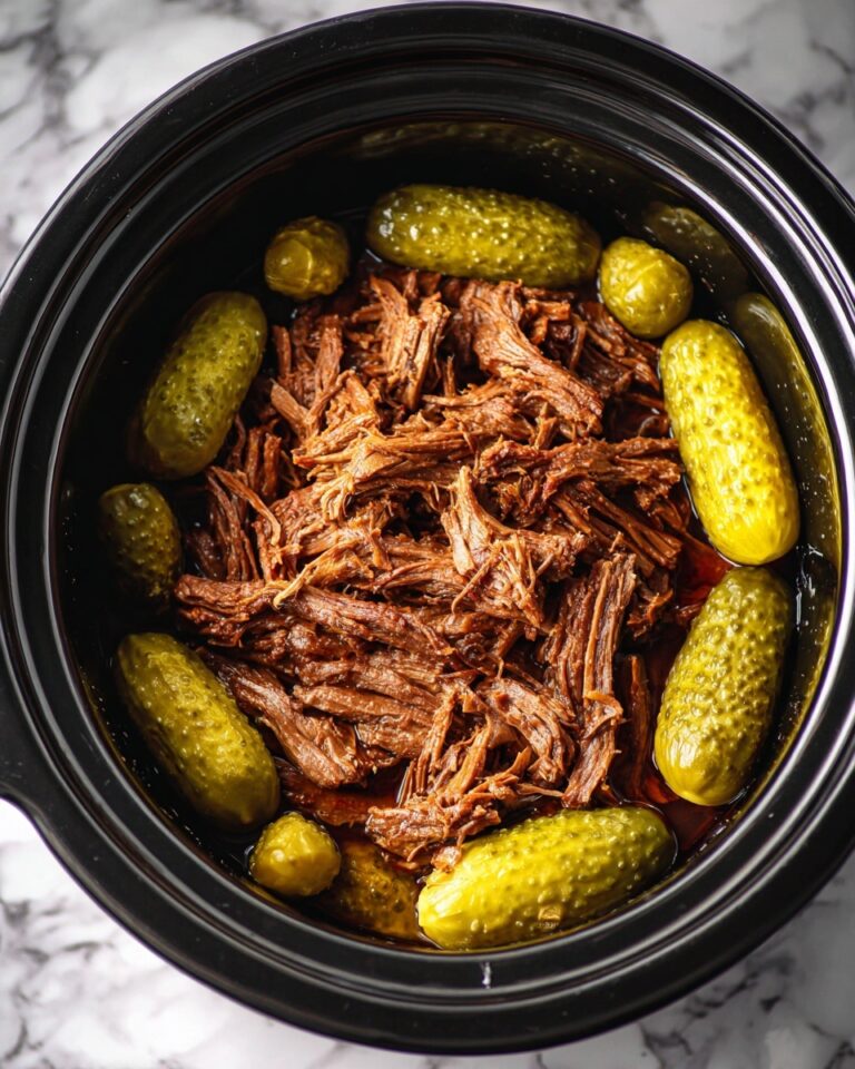 Tender Pickle-Infused Pot Roast Recipe