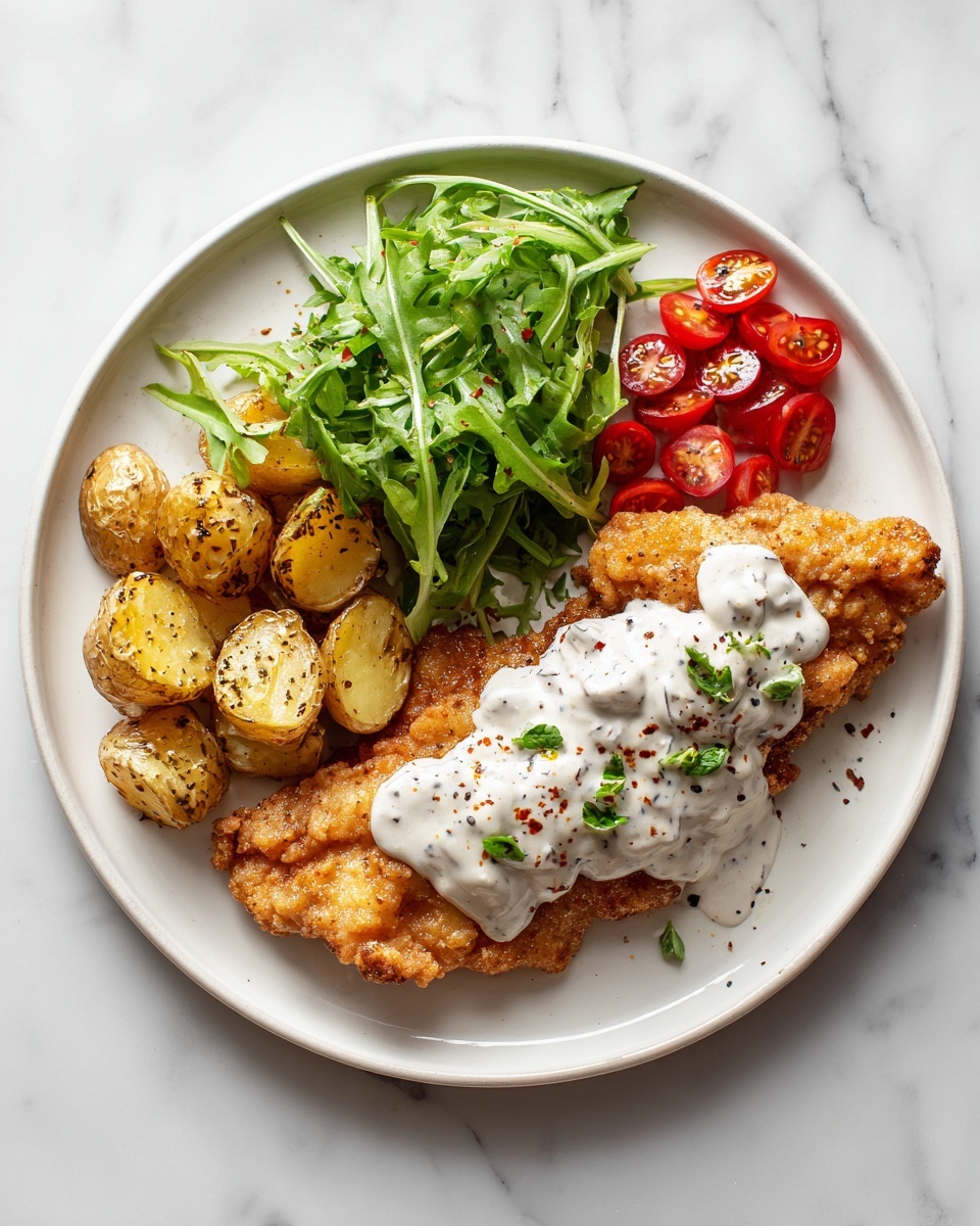 Crispy Hot Honey Feta Chicken Recipe - Recipe Image