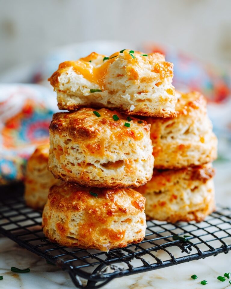 Cheddar Scallion Drop Biscuits Recipe