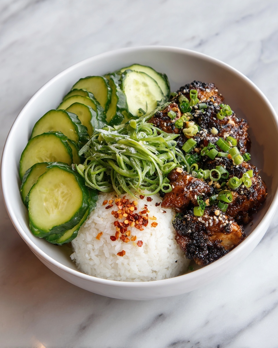 Sticky Honey Gochujang Chicken (Air Fried or Baked) Recipe - Recipe Image