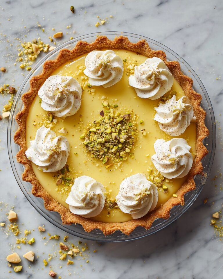 Pistachio Cream Pie Recipe