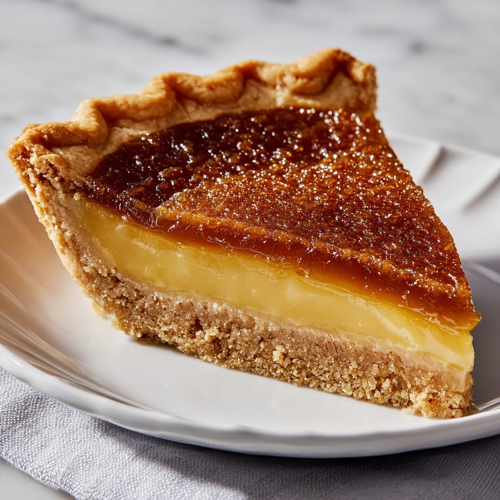 Creme Brulee Pie Recipe - Recipe Image