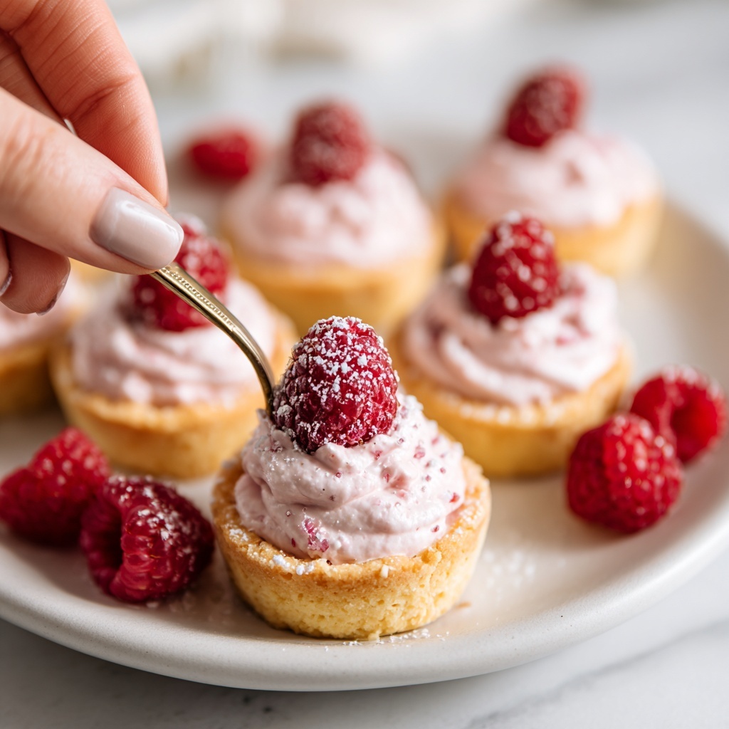Deliciously Sweet Raspberry Cream Cheese Bites Recipe - Recipe Image