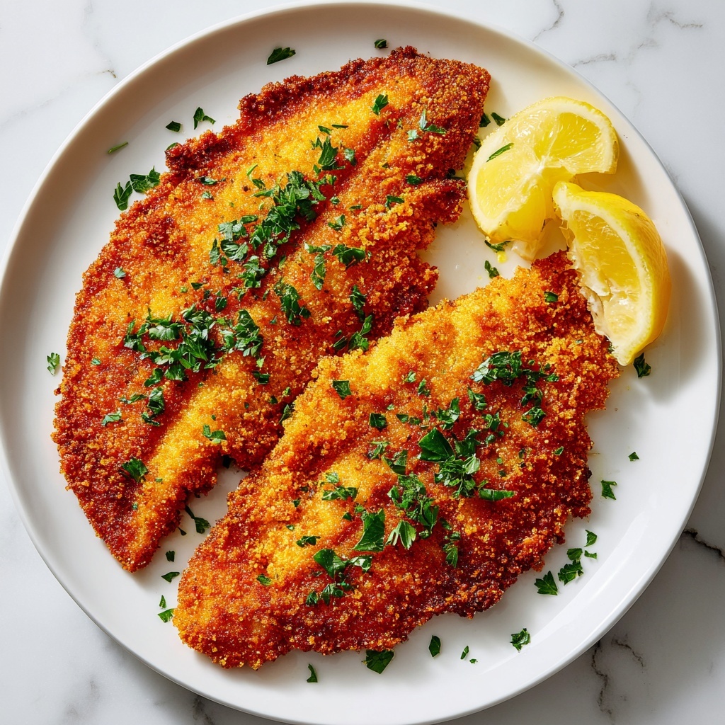 Fried Flounder with Homemade Tartar Sauce Recipe - Recipe Image