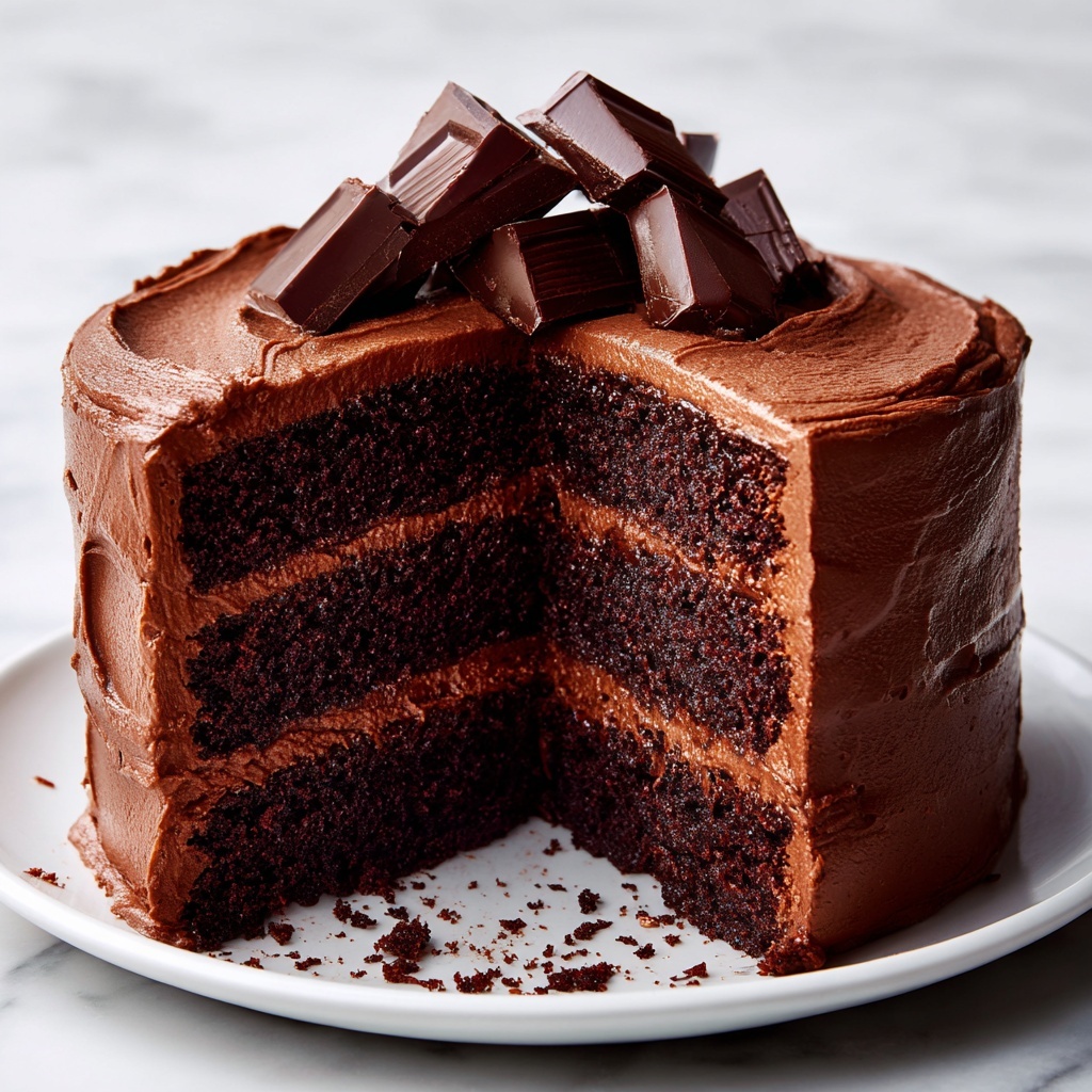 Small Chocolate Cake Recipe - Recipe Image