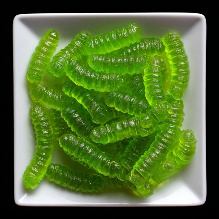 Dill Pickle Gummy Worms Recipe